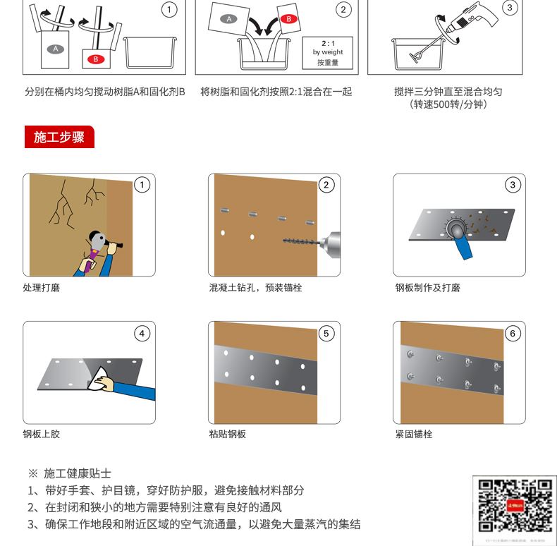 包钢沂南粘钢加固施工过程